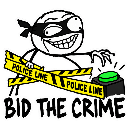Bid the crime