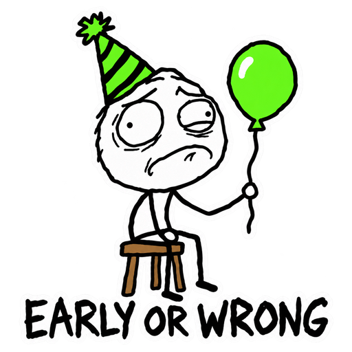 Early or wrong